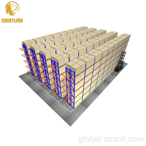 Narrow Aisle Pallet Racking High Intense Very Narrow Aisle Storage Rack System Manufactory